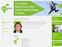 Tablet Screenshot of bdkj-bayern.de